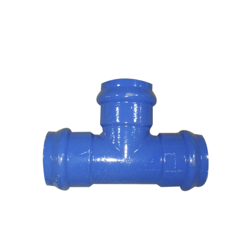 Ductile Iron Grooved Pipe Fitting Equal Tee