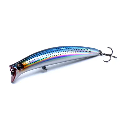 AOCLU Floating Lure 110mm Topwater Lipless Minnow Lure for Sea Bass & Trout
