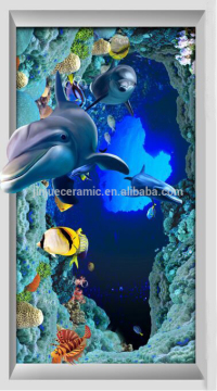 High quality best selling wall and China printing office 3d inkjet floor tile
