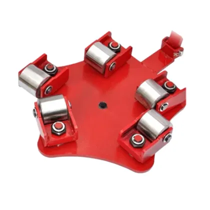 2024 Top Selling 12t-20tons Machine Moving Skate Easy Operation Tank Trolley Skates