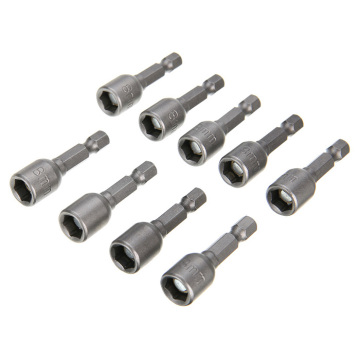 Berkualiti tinggi 48mm kesan magnet pemacu nut bit hex screwdriver
