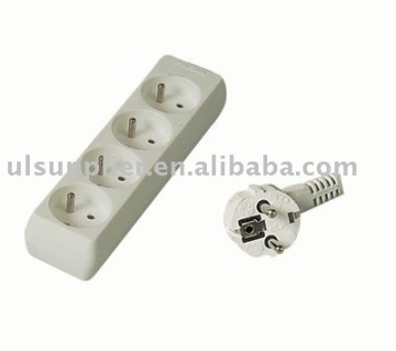 4 Way NF/CE Gniazdo/gniazdo elektryczne (09-PTNF104)