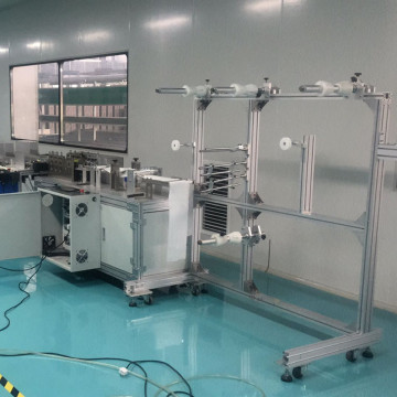 HHWW 1+2 Nonwoven Ear-loop Ultrasonic  face mask making machine