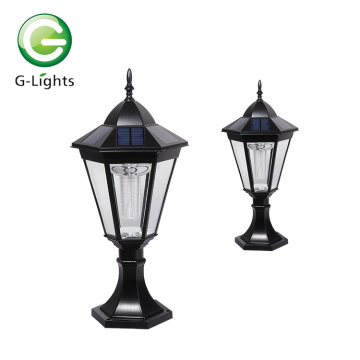 IP65 main gate post solar led pillar light