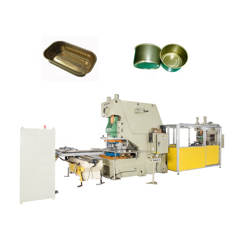 Umpan Balik Tin Can Maker Machine Line