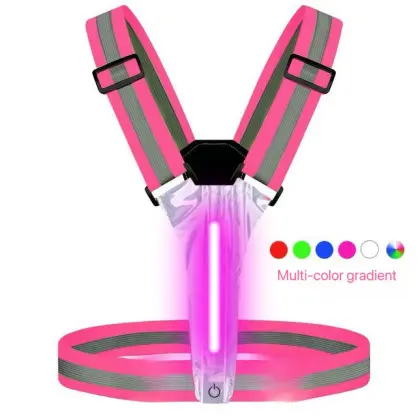 LED Reflective Safety Vest