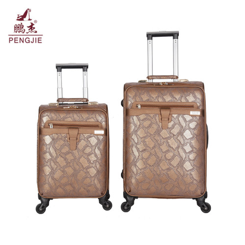 Crocodile skin pattern high-end  noble suitcase