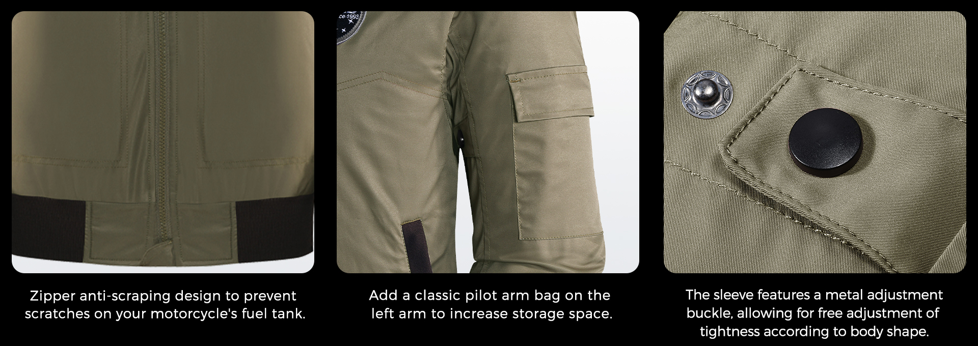 retro motorbike jacket