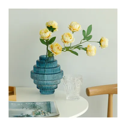 Elegant Unique Glass Vases - Modern Art Decor for Home and Weddings