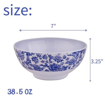 7" Melamine dinnerware Deep Bowl set of 6