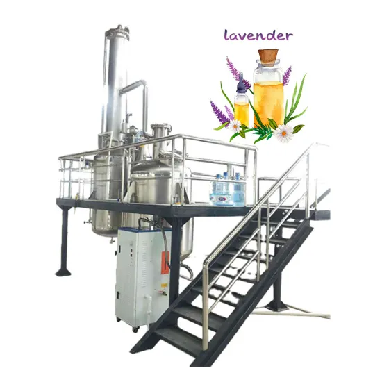 Made in China Lemongrass Essential Oil Extraction Distillation Machine