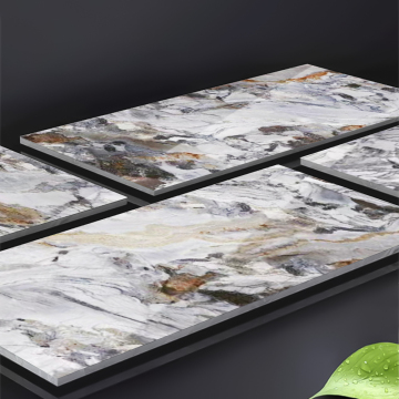 Chinese Luxury Stone Marble Effect 600x1200mm Polished Glazed Porcelain Tiles