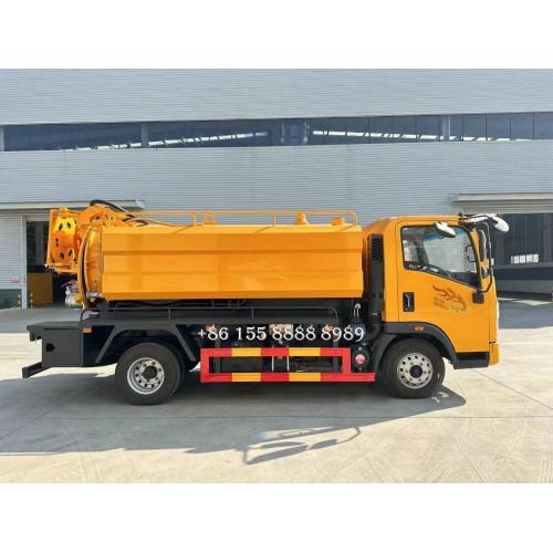 High Pressure Cleaning Sewage Suction Dual-purpose Truck