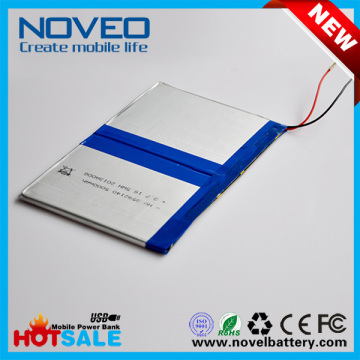 China Polymer Table PC Battery Manufacturer 3.7V 5000mAh 3592140 Li Polymer Battery.