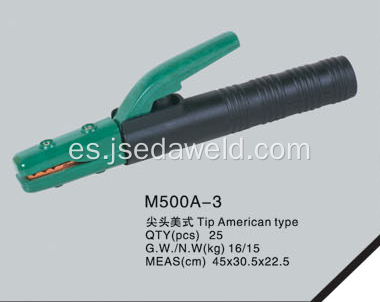 Tipo de punta americana Soporte de electrodo M500A-3