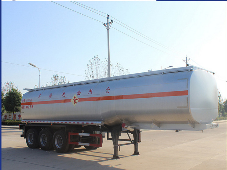 3 axis edible oil Semi Trailer