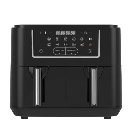 2400W Dual Basket Digital Air Fryer for Potato Chips and Turkey