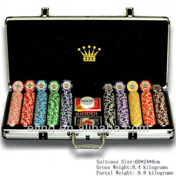 500pcs Poker Chip Set in Aluminum Case