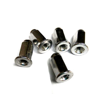 Nickel plattierte Messingmutter - M6 x 17: Suchmaschine