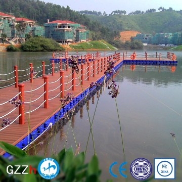 no sharp corners floating platform with deck for kayak
