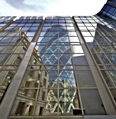 Architectural Reflective Coated Glass, Building Windows Safety Tempered Glass With Polish Edge