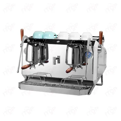 Commercial Professional Double Head Coffee Machine - Two Group Commercial Coffee Maker