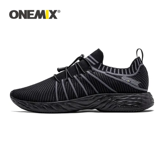ONEMIX Lightweight Waterproof Breathable Anti-Slip Trekking Shoes for Men