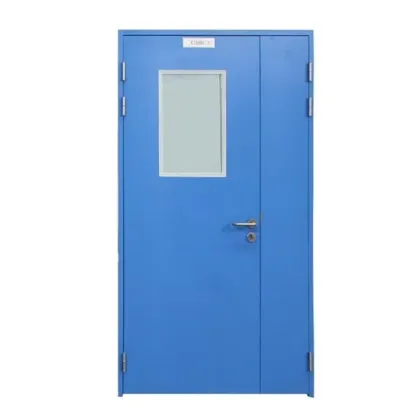 Powder Coated Metal & Stainless Steel Clean Room Swing Doors