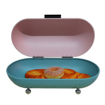 Stainless Steel Retro Kitchen Storage Vintage Roti Bin