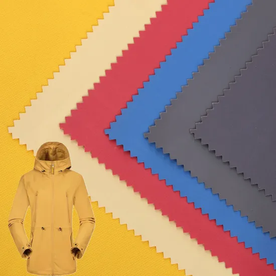 Wholesale 100% Polyester 75D 240T Waterproof Pongee Fabric for Down Jackets