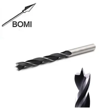 Black or Bright HSS Crown Brad Point Drills