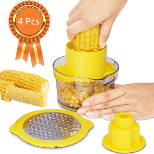 Corn Stripper Thresher Built-In Measuring Cup