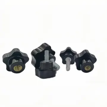 Galvanized thread Bakelite Clamping Knob Star Knobs