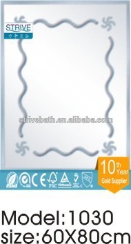 Wall dressing up mirror