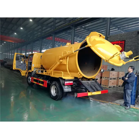 6cbm Vacuum Sewage Suction Truck
