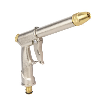 Metal Electroplated High-Pressure Water Gun Head for Car Washing and Home Use