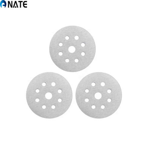 5Inch Aluminum Oxide Abrasive Disc 5-Inch White Sand Paper Hook And Loop Disc Manufactory