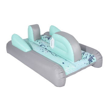 Wholesale snow sled inflat blue inflatable snow sled