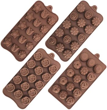 Amazon Hot Sale: Customized Chocolate Molds - Different Designs Silicone Molds for DIY