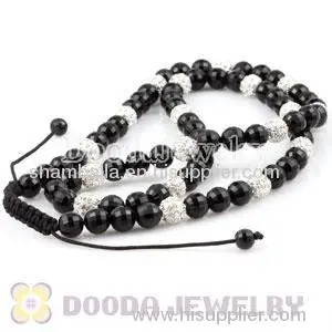 Fashion Diamond Shamballa Necklace | Diamond Shamballa Necklace Wholesale 