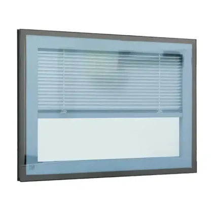 Glass roof blinds glass with blinds inside