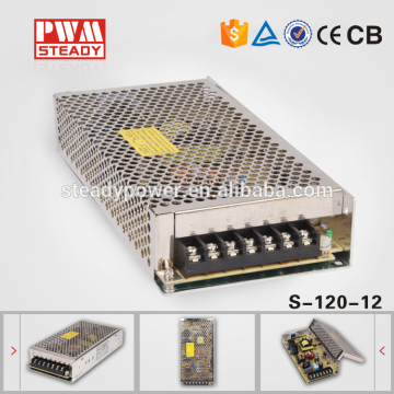 Steady CE approved S-120-12 12v 10 amp switching power supply 12v10a