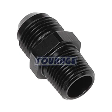 Aluminum Anodized NPT Male to AN Male Flare Adapter for Fuel Oil Lines