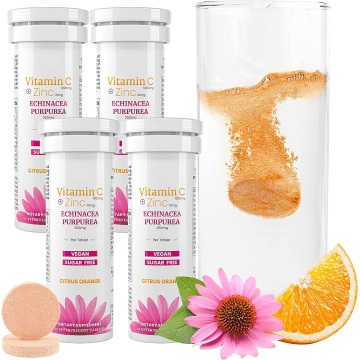 Echinacea Purpurea Vitamin C Effervescent Tablets