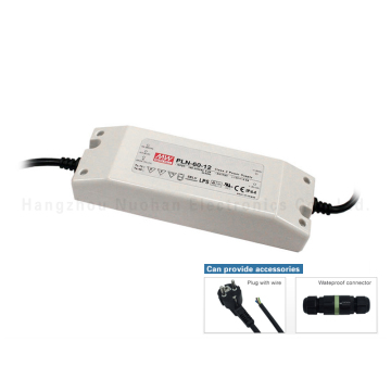 Mean Well PLN-60-27 60W 27V LED Driver with PFC Function