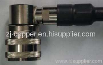 DIN männlich rechten Winkel Crimp Stecker für Lmr 400 Kabel