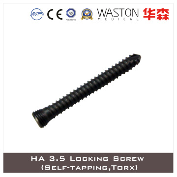 Ha 3.5 Self Tapping Locking Screw with Torx or Hex Head