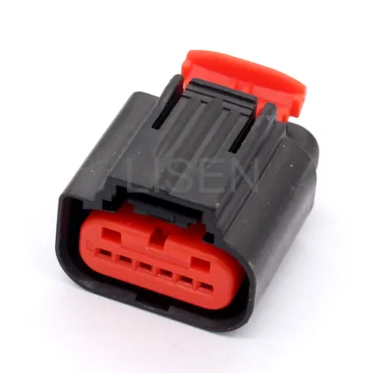 Female 6 Pin TE Connectivity AMP Mass Air Flow Sensor Connector for GM DBW