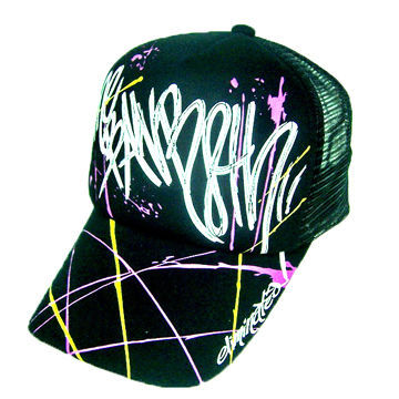 fashion cap with whole printing