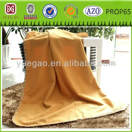 Yak fluffy faux wool throw blanket